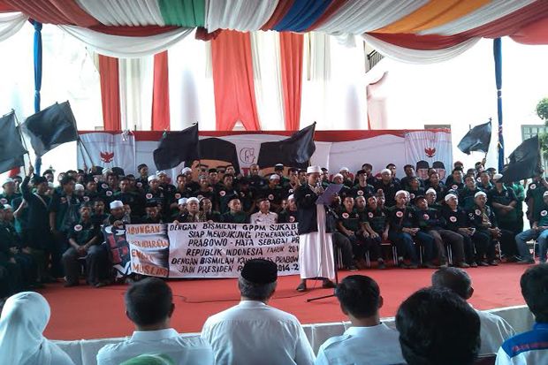 Jihad Pemuda Muslim Sukabumi untuk Prabowo-Hatta