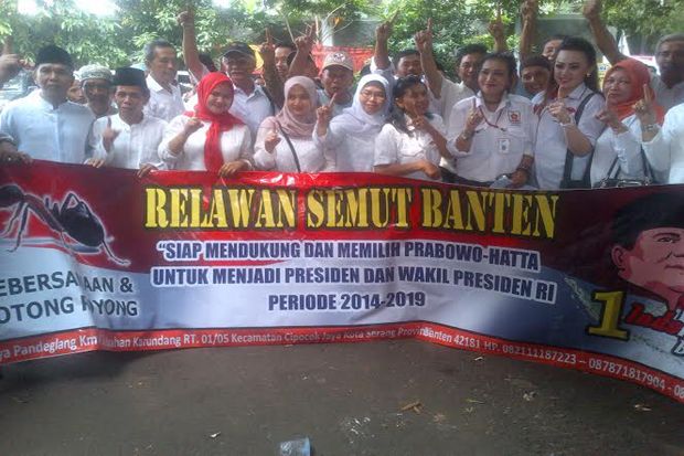 Jawara dan Pengusaha Banten Dukung Prabowo-Hatta