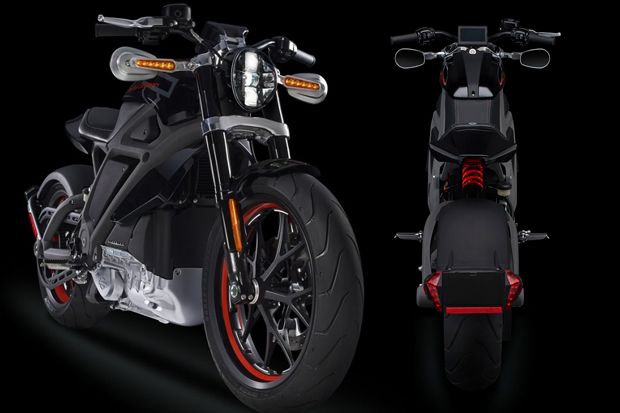Harley Davidson Bikin Motor Listrik Model Naked Sport Bike
