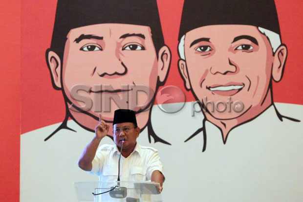 Prabowo: Ada yang Takut Saya Jadi Presiden