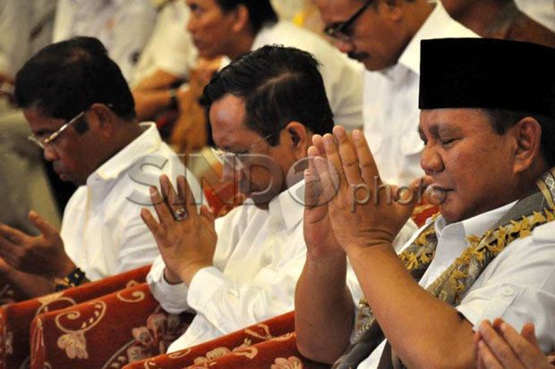 Doa dari Makkah untuk Prabowo-Hatta