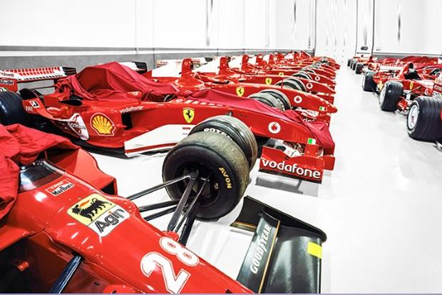 Dimana Ferrari Bekas F1 Disimpan?