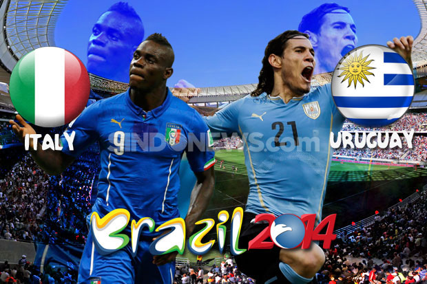 Skuad Italia Kontra Uruguay