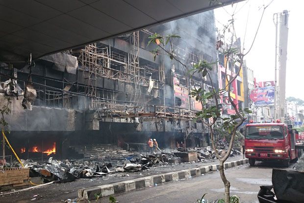 Kebakaran Kings Shopping Centre, Polisi Pastikan Tidak Ada Korban Jiwa