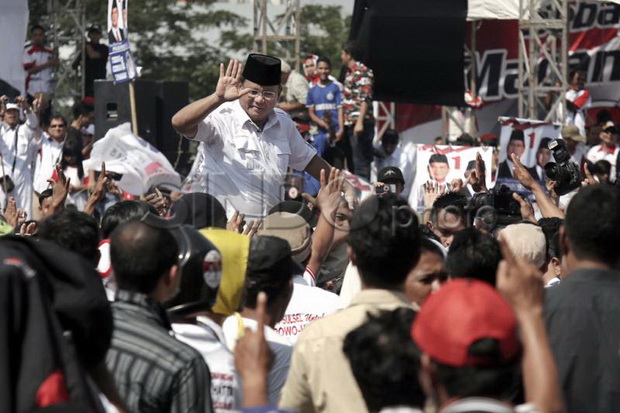 Prabowo Kampanye di Kandang Banteng