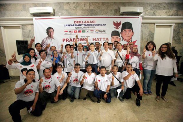 Laskar HT Optimistis Prabowo-Hatta Menang 70% di Maluku