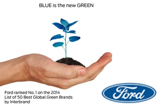 Ford Duduki Peringkat Teratas Best Global Green Brands