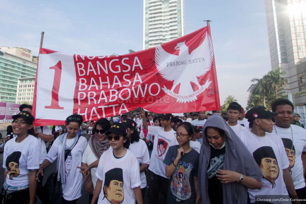Kubu Prabowo-Hatta Anggap Dukungan Mahasiswa seperti Vitamin