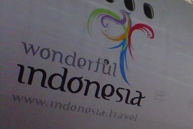 Pesawat Garuda Dipasang Logo Wonderful Indonesia