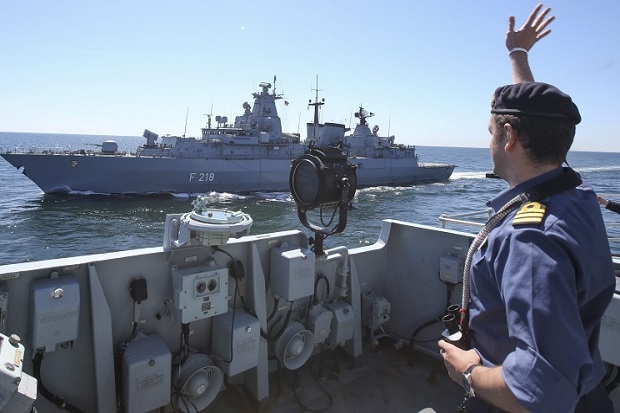 Kapal Perang 5 Sekutu NATO Bermanuver di Laut Hitam