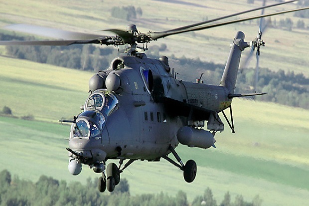 Ukraina Protes Helikopter Rusia Terobos Zona Udara
