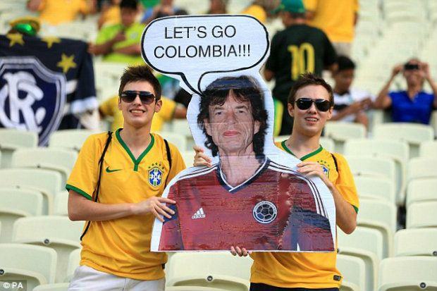 Mick Jagger Biang Kerok Kekalahan Kolombia