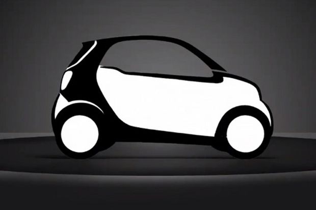 Daimler Rilis Video Smart Fortwo Generasi Tiga