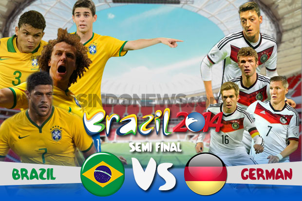 Brazil Tertekan, Jerman Enjoy