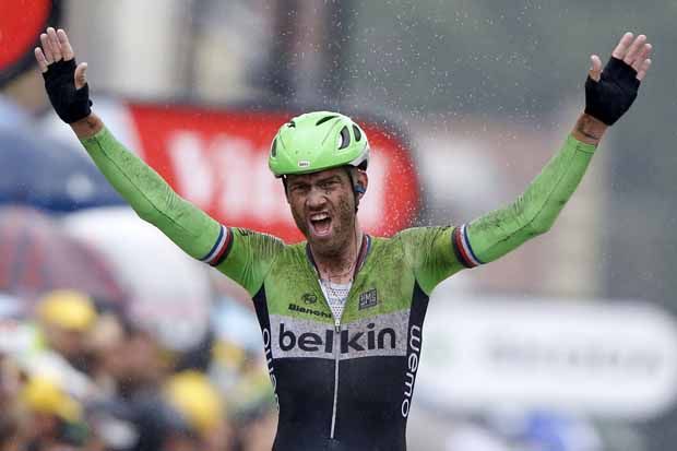 Boom Juara, Nibali Pertahankan Kaos Kuning