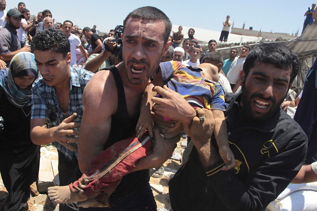 Invasi Israel di Gaza Mengerikan, Total 72 Tewas dan 550 Luka