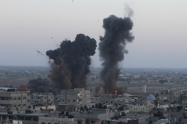 Rakyat Gaza Dibombardir saat Tidur