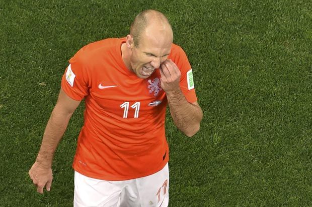 Robben Doakan Argentina Kalah