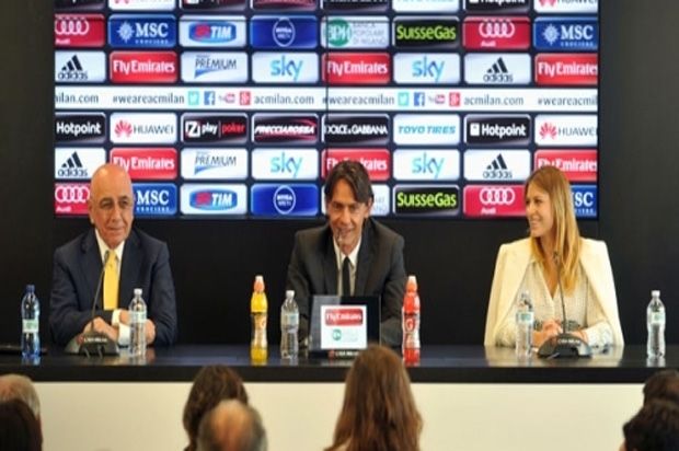 Milan Resmi Perkenalkan Inzaghi
