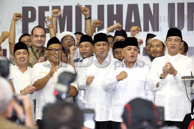 Pengusung Prabowo-Hatta Bentuk Koalisi Permanen