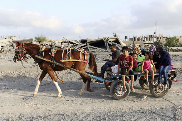 Ribuan Warga Gaza Mulai Mengungsi