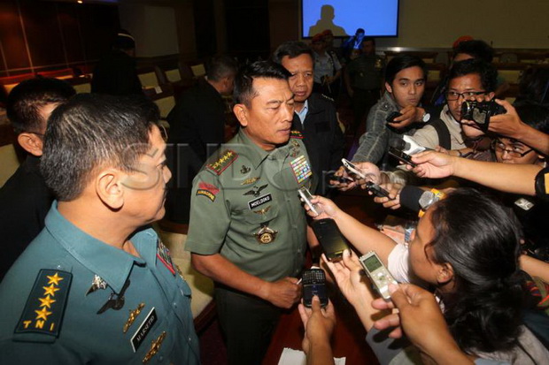 Panglima TNI Inpeksi Markas Kostrad