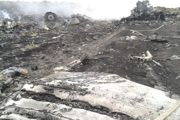 Pesawat MAS Jatuh di Ukraina, Ratusan Penumpang Tewas