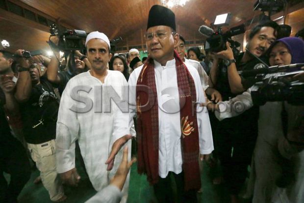 Bertemu Habibie, Prabowo Dapat Wejangan