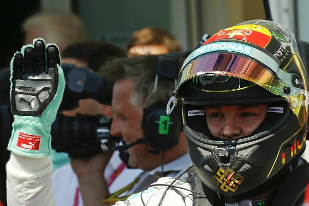 Rosberg Cetak Kemenangan Perdana