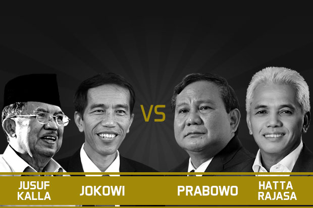 Prabowo Menang di 9 Provinsi, Jokowi Unggul Sementara