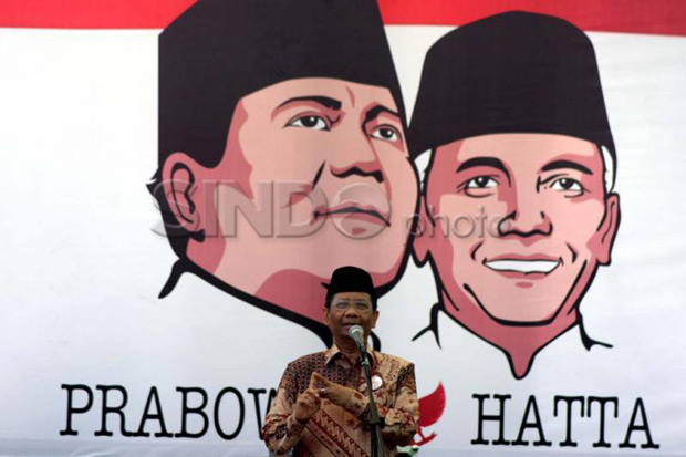 Mahfud MD Masih Kawal Prabowo-Hatta