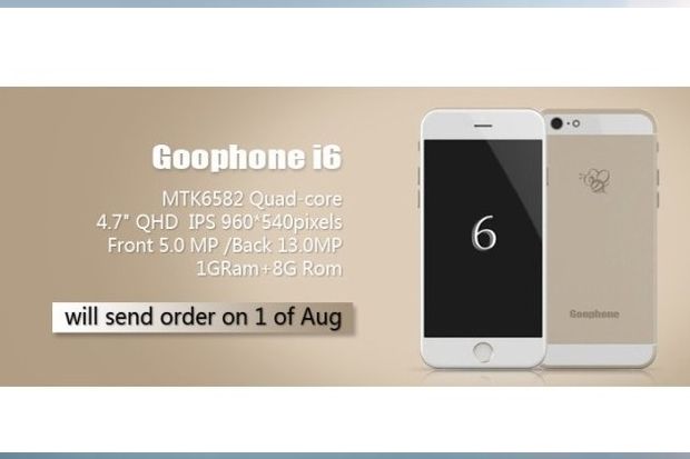 Tiruan iPhone 6 Akan Meluncur 1 Agustus 2014