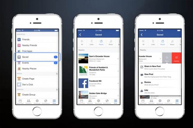 Facebook Kenalkan Fitur Baru Bernama Save