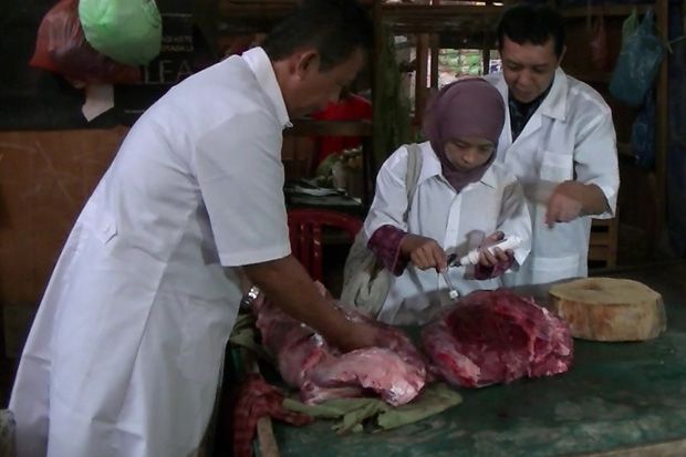 Lagi, Petugas Temukan Daging Gelonggongan di Pasar Weleri