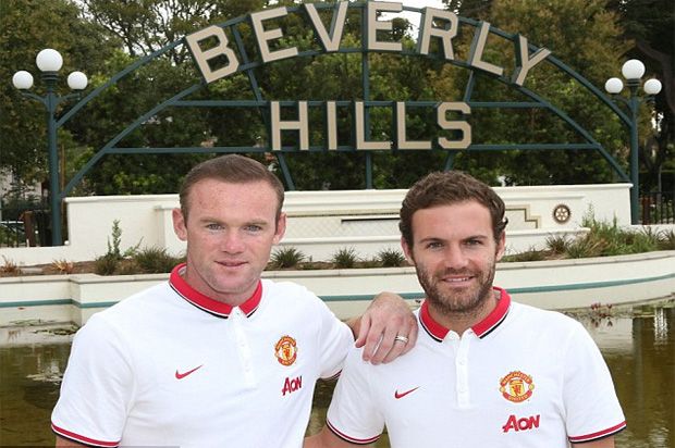 Isi waktu luang, Rooney dan Mata Kunjungi Beverly Hills