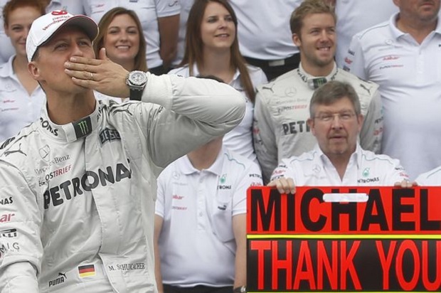 Atlet Dunia Dukung Kesembuhan Schumacher