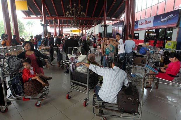 H-3 Puncak Arus Mudik Penumpang di Bandara Soetta