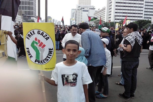 Dukung Palestina, AIB Gelar Demonstrasi di Jakarta