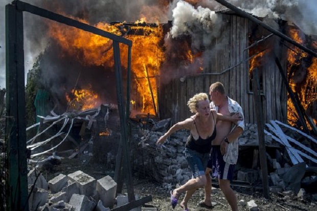 Rusia: Pasukan Ukraina Gunakan Bom Fosfor