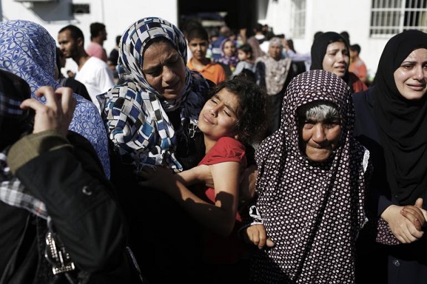 Dihantui Serangan Israel, Lebaran di Gaza Mencekam