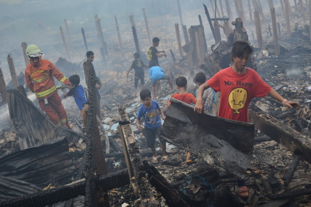Malam Lebaran, 200 Orang Kehilangan Rumah di Kutai