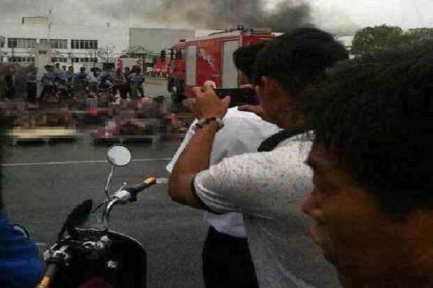 Pabrik di China Meledak Dahsyat, 65 Tewas