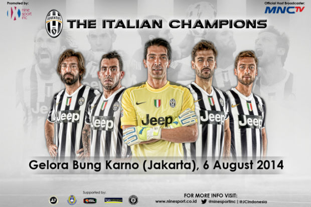 Berikut Jadwal Juventus di Indonesia