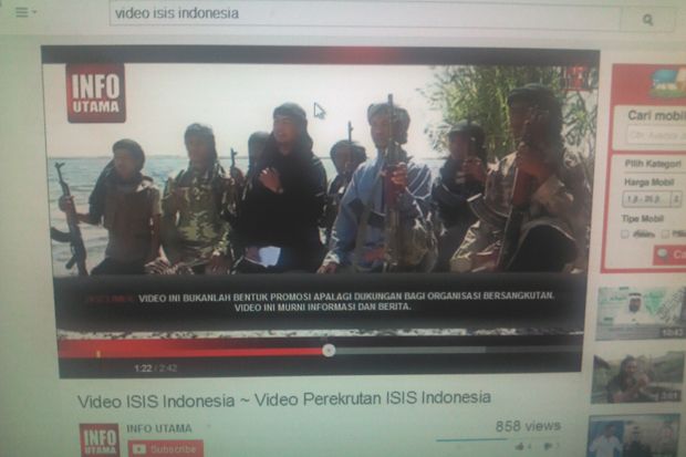 Kemenkominfo Kesulitan Blokir Semua Video ISIS