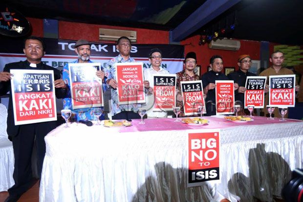 Ormas dan OKP Deklarasi Tolak ISIS di Indonesia