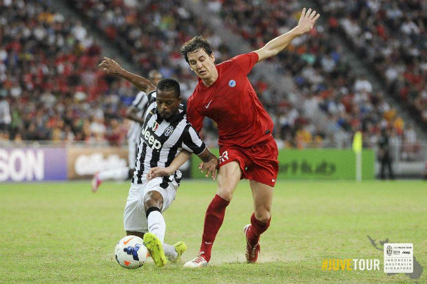 Juventus Pesta Gol di Singapura