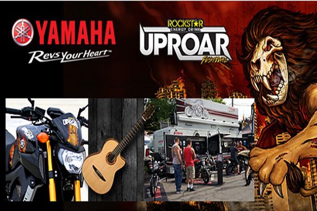 Yamaha USA Gandeng Rockstar Energy UPROAR Festival