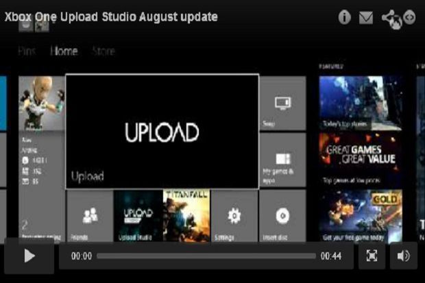 Microsoft Perbarui Upload Studio di Xbox One
