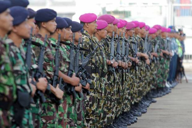 TNI-AS Gelar Latma Operasi Perdamaian Dunia Terbesar