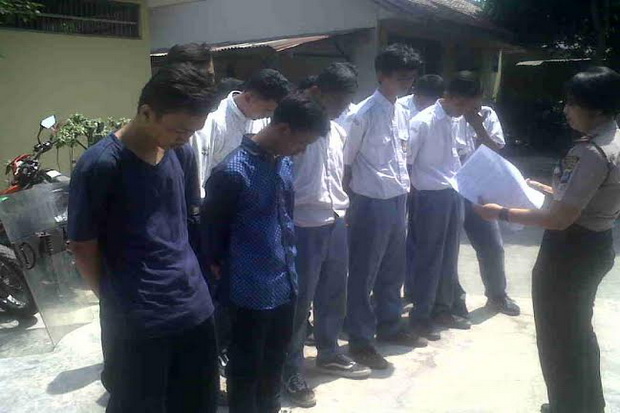 Pelajar di Yogyakarta Tawuran, Belasan Siswa Ditangkap
